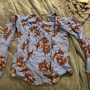 floral blouse